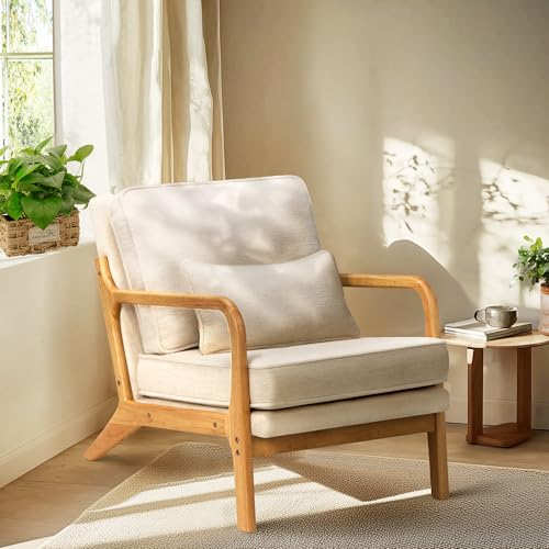 Chic Comfort Awaits: Discover the COLAMY Mid Century Modern Accent Chair for Every Space