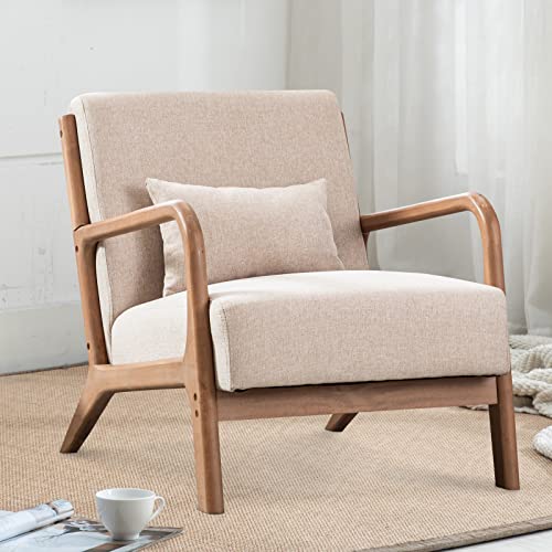 Chic Comfort Meets Timeless Design: The INZOY Mid Century Modern Accent Chair