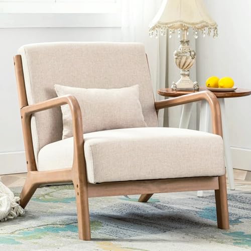 Elevate Your Space: The ANJHOME Mid Century Modern Accent Chair That Redefines Comfort and Style