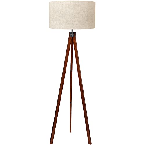 Illuminate Your Space with Style: A Comprehensive Look at the LEPOWER Wood Tripod Floor Lamp