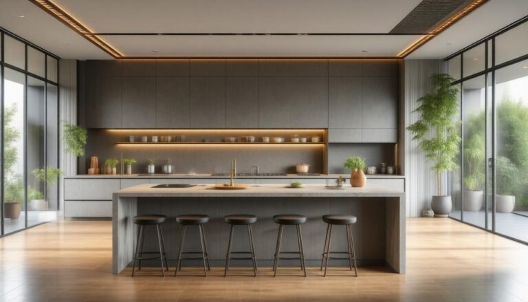 Open-Concept Kitchen Design Ideas for a Sleek and Spacious Look