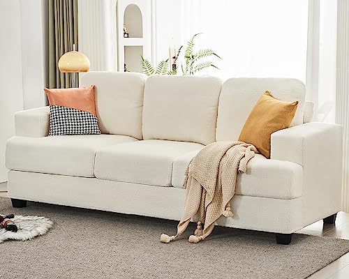 Sink Into Comfort: A Deep Dive into the VanAcc 89 Inch Bouclé Sofa Experience