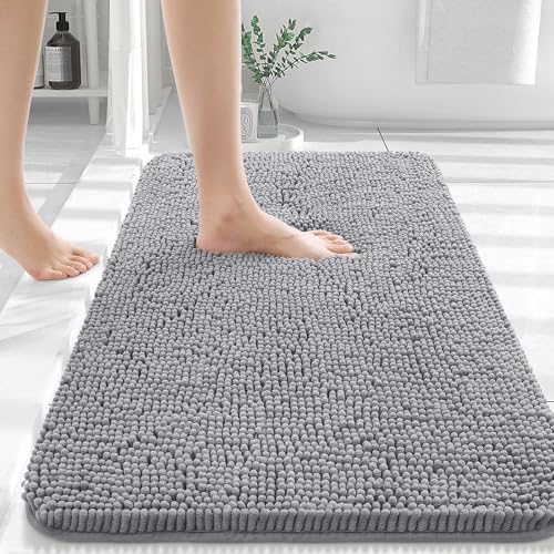 Step into Luxury: A Deep Dive into OLANLY's Ultra-Soft Chenille Bathroom Rugs