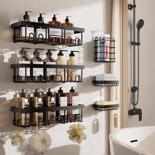 Transform Your Space: The Ultimate Review of Veken's Stylish and Sturdy Shower Caddy!