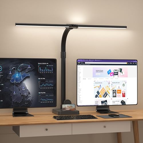 Illuminate Your Workspace: A Review of the Dimmable LED Desk Lamp with Clamp